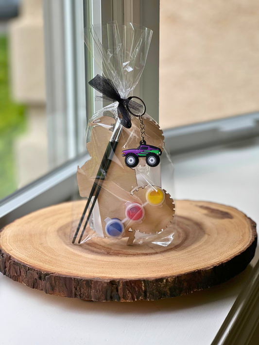 Truck Magnet Party Favor | Monster Truck | Wildflowers Party Shop