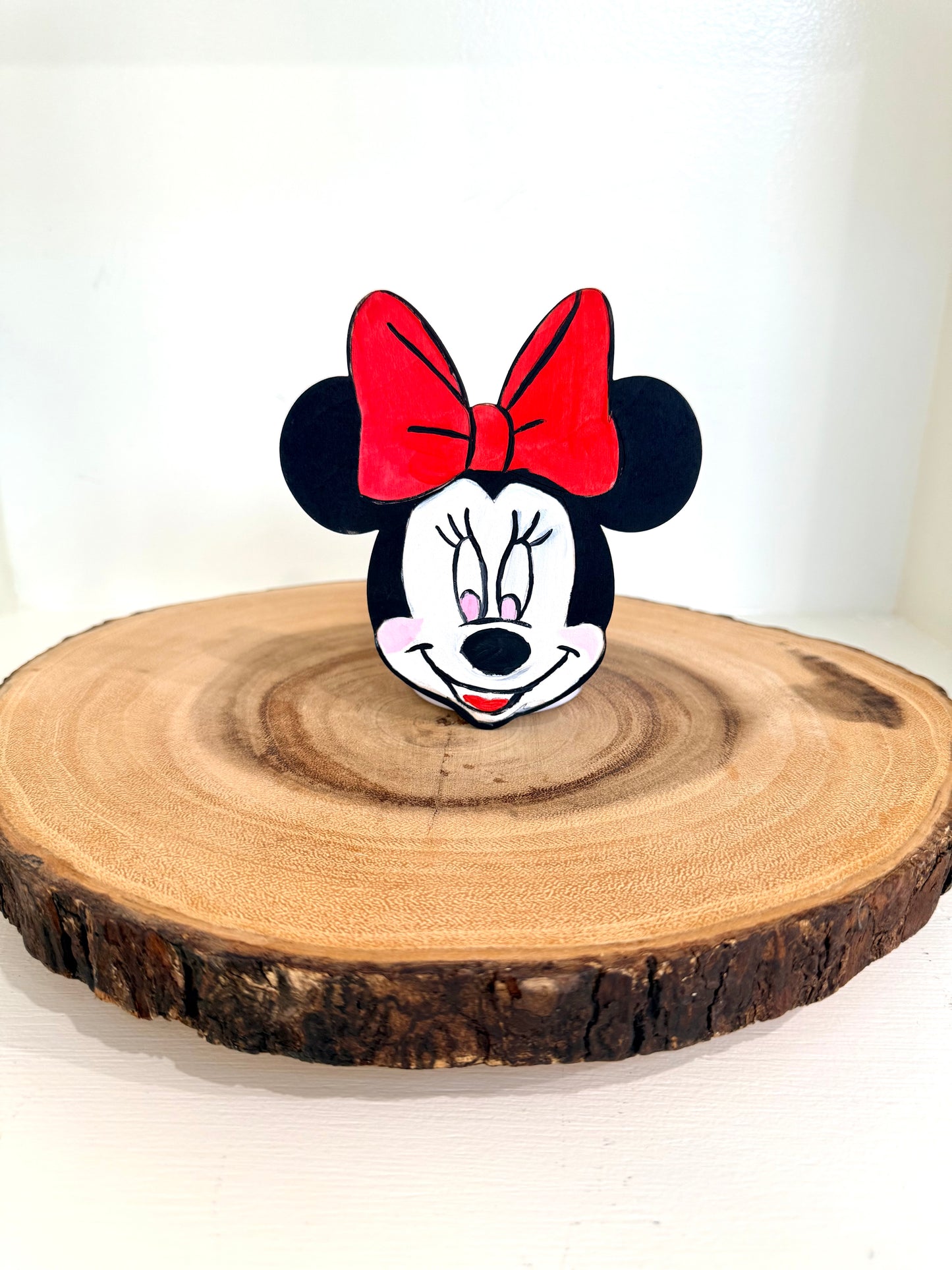 Girl Mouse Head Magnet