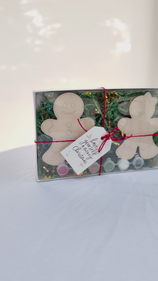 Mr. & Mrs. Gingerbread Magnets